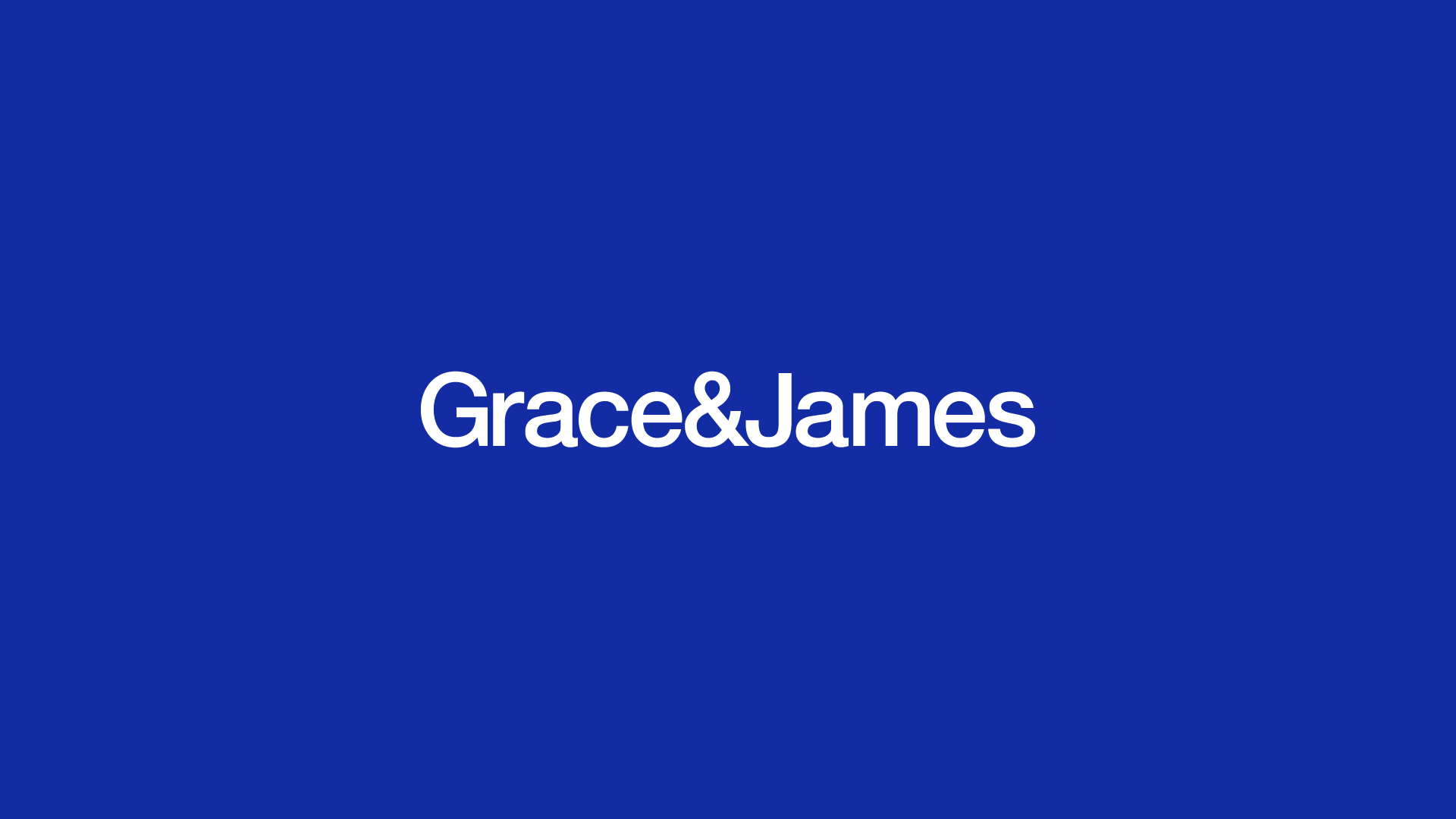 Grace & James Logo