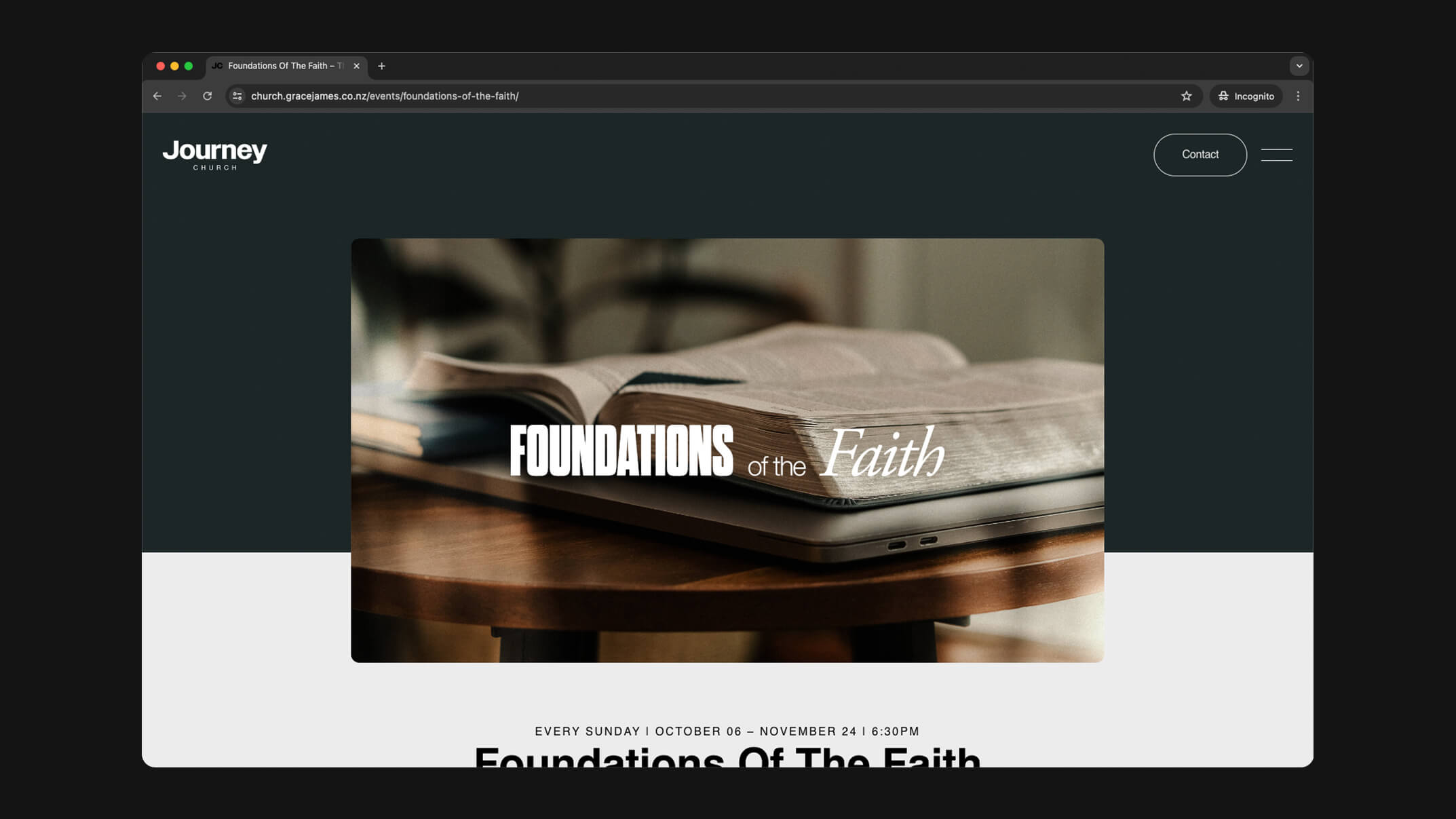 Website Design church